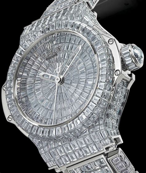 hublot rhinestone diamond watch|hublot geneve diamond price.